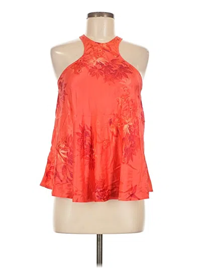 Pre-owned Allsaints Sleeveless Blouse In Orange