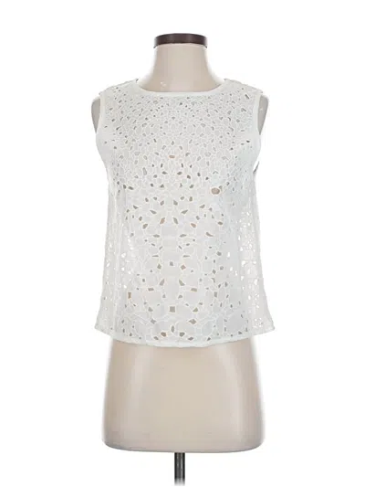 Pre-owned Allsaints Sleeveless Blouse In White