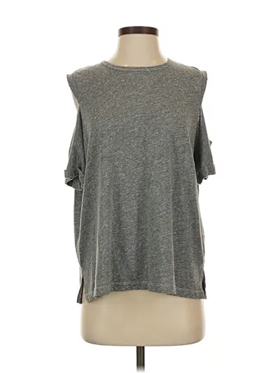 Pre-owned Allsaints Sleeveless T-shirt In Gray