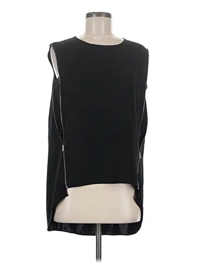 Pre-owned Allsaints Sleeveless Top Black One Shoulder Neckline Tops