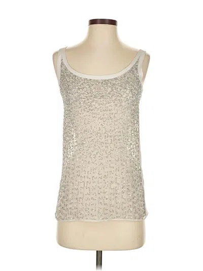 Pre-owned Allsaints Sleeveless Top Silver Scoop Neck Tops