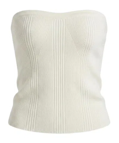 Allsaints Sleeveless Top In White