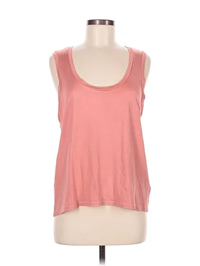 Pre-owned Allsaints Sleeveless T-shirt In Pink