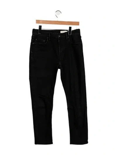 Pre-owned Allsaints Slim Fit Jeans In Black