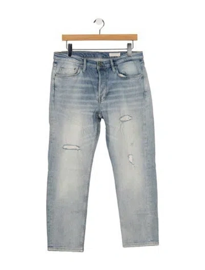 Pre-owned Allsaints Slim Fit Jeans In Blue