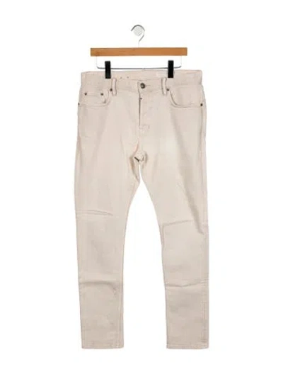 Pre-owned Allsaints Slim Fit Jeans In Neutral
