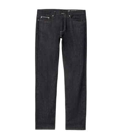 Allsaints Slim Straight Jeans In Blue
