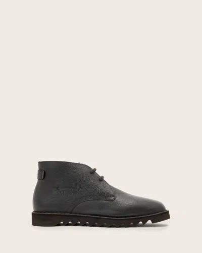 Allsaints Slix Chukka Leather Boots In Black