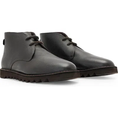 Allsaints Slix Leather Chukka Boot In Brown