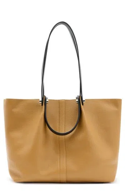Allsaints Small Allington Tote In Palisade Tan