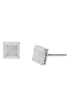 Allsaints Small Square Stud Earrings