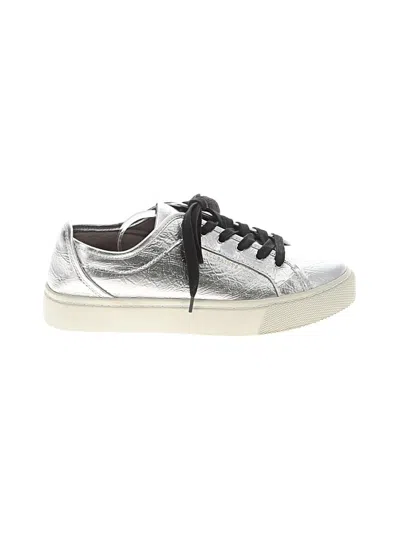 Pre-owned Allsaints Sneakers In Silver