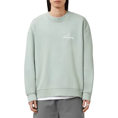 ALLSAINTS ALLSAINTS SOLEIL COTTON GRAPHIC SWEATSHIRT