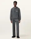 Allsaints Soleil Straight-leg Sweatpants In Washed Black