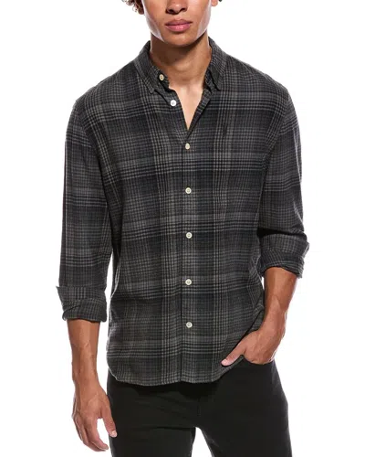 Allsaints Sonik Relaxed Fit Shirt In Black