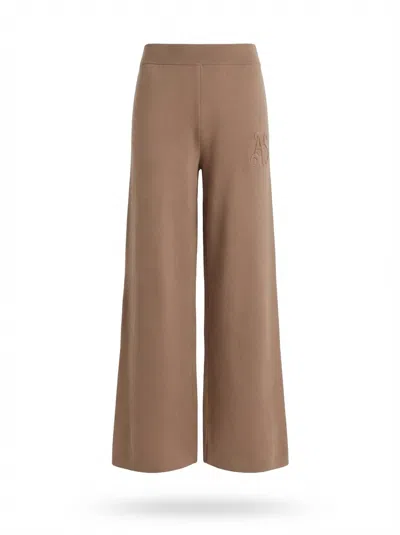 Allsaints Sonny Knitted Trouser In Brown