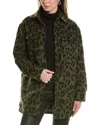 Allsaints Sophie Leo Shirt Jacket In Green