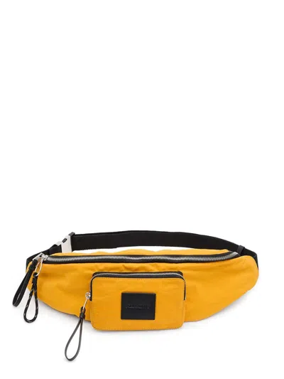Allsaints Spitalfields Belt Bag In Orange