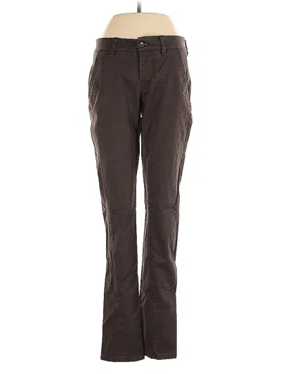 Pre-owned Allsaints Spitalfields Khaki Pant In Brown
