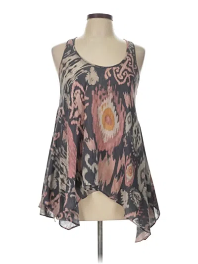 Pre-owned Allsaints Spitalfields Sleeveless Blouse In Gray