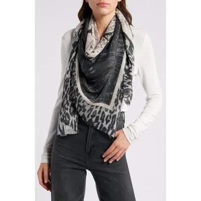Allsaints Spitalfields Spice Scarf In Black