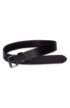 Allsaints Split Loop Leather Belt