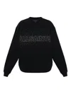 Allsaints Sprinkle Logo Sweatshirt In Black