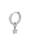 Allsaints Star Huggie Hoop Earrings