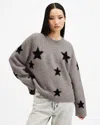 Allsaints Starlet Jumper In Doe Brown