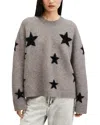 Allsaints Starlet Jumper In Doe Brown