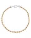 Allsaints Two-tone Rope Chain Necklace