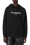 Allsaints Static Etie Logo Hoodie In Black