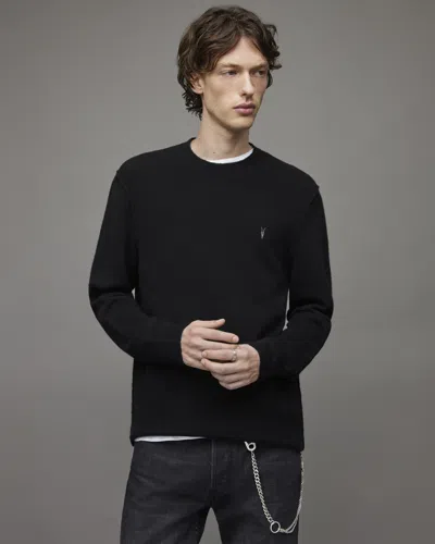 ALLSAINTS ALLSAINTS STATTEN RAMSKULL CREW NECK JUMPER,