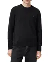Allsaints Organic Cotton-wool Aspen Sweater In Black