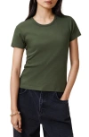 Allsaints Stevie Cotton T-shirt In Green