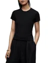 Allsaints Stevie Slim-fit Organic-cotton T-shirt In Black