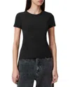 Allsaints Stevie Tee In Black