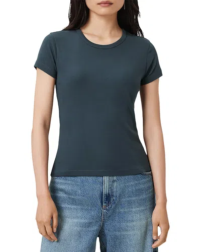 Allsaints Stevie Tee In Blue
