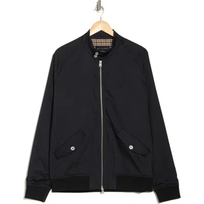 Allsaints Stowe Bomber Jacket In Black