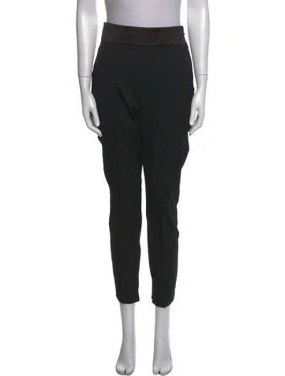 Pre-owned Allsaints Straight Leg Pants In Black