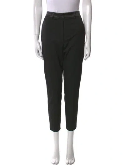 Pre-owned Allsaints Straight Leg Pants In Black