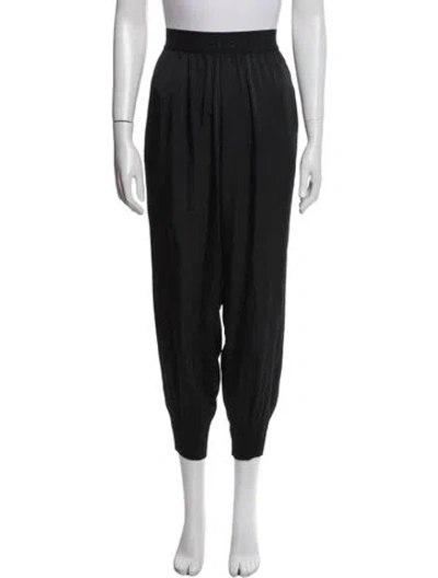 Pre-owned Allsaints Straight Leg Pants In Black