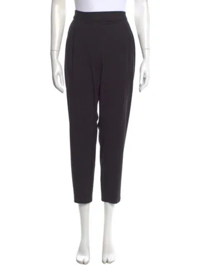 Pre-owned Allsaints Straight Leg Pants In Black
