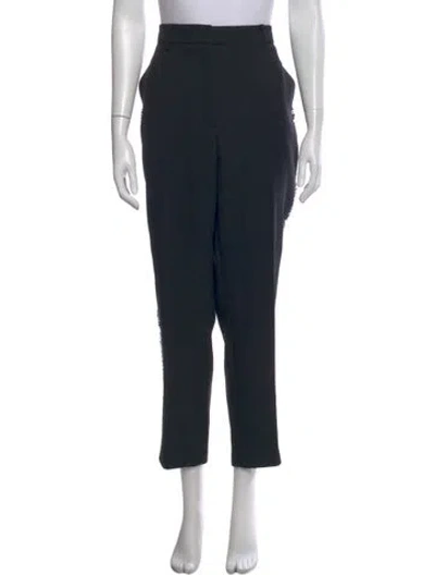 Pre-owned Allsaints Straight Leg Pants In Black