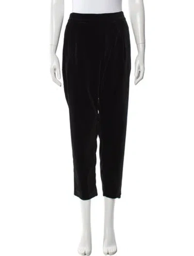 Pre-owned Allsaints Straight Leg Pants In Black