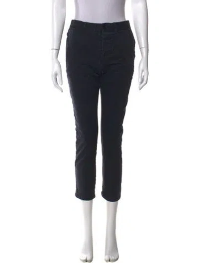 Pre-owned Allsaints Straight Leg Pants In Black