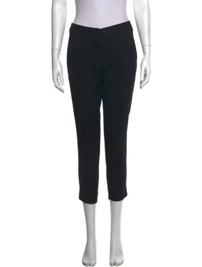 Pre-owned Allsaints Straight Leg Pants In Black