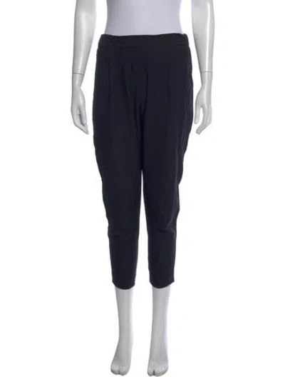 Pre-owned Allsaints Straight Leg Pants In Black