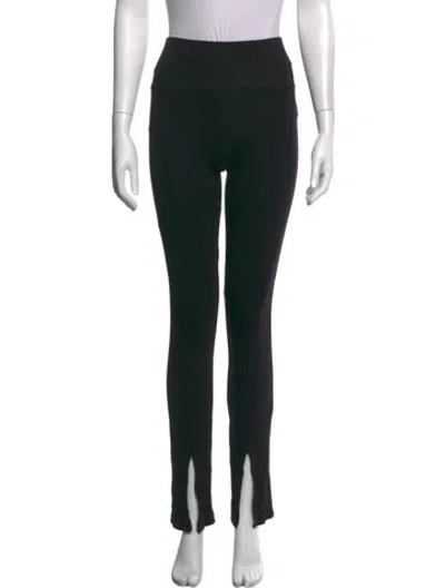 Pre-owned Allsaints Straight Leg Pants In Black