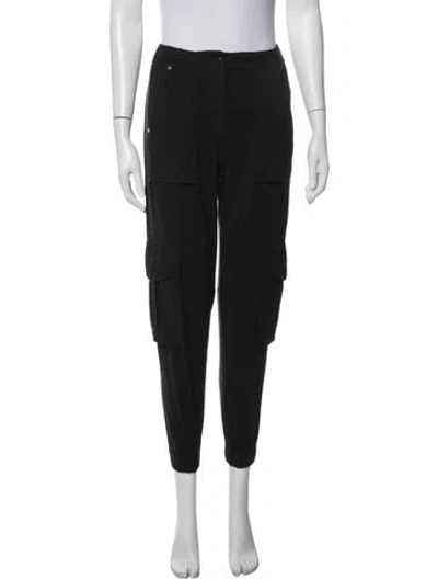 Pre-owned Allsaints Straight Leg Pants In Black